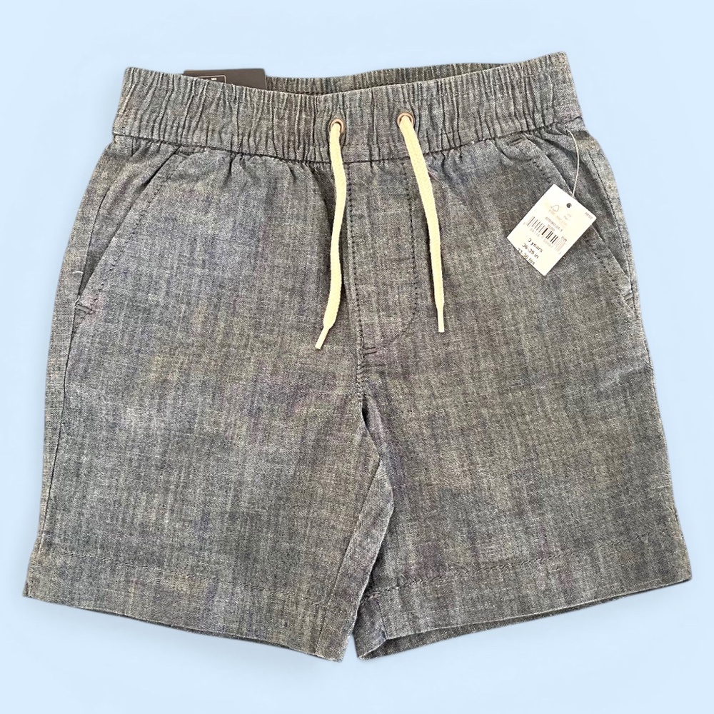 GAP Kids Toddler Blue Cotton Shorts Size 3T NWT